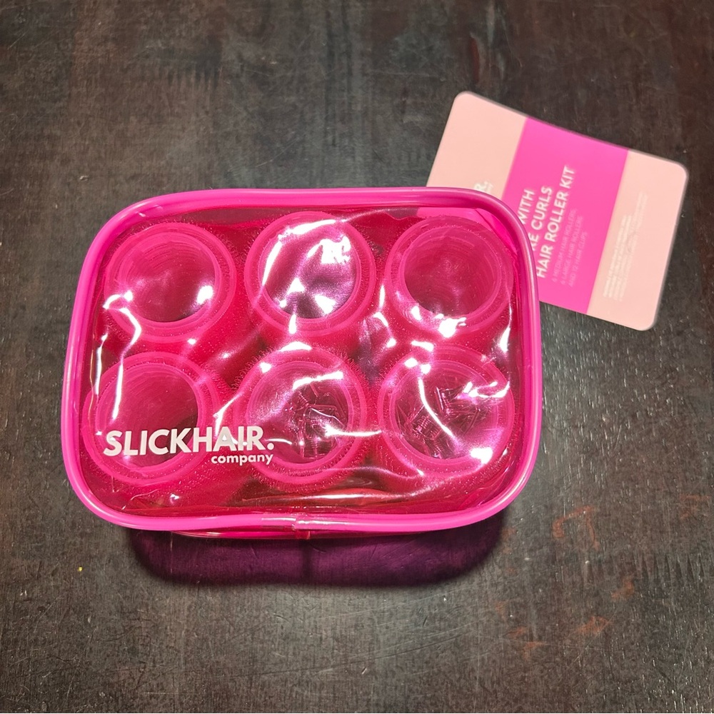 Pink Hair Roller Set NWT
